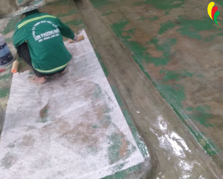 Thi công sơn sàn nhà xưởng An Giang